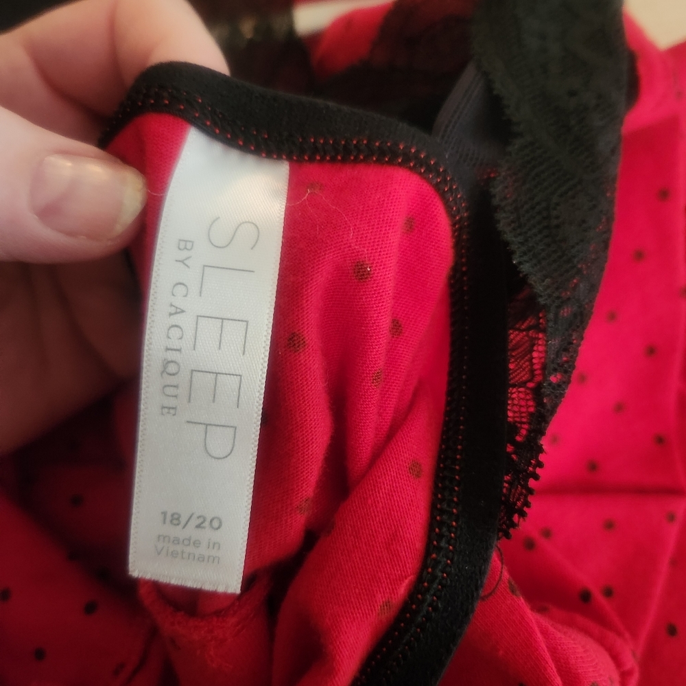 EUC Lane Bryant Size 18/20 Chemise with Lace - Picture 8 of 8
